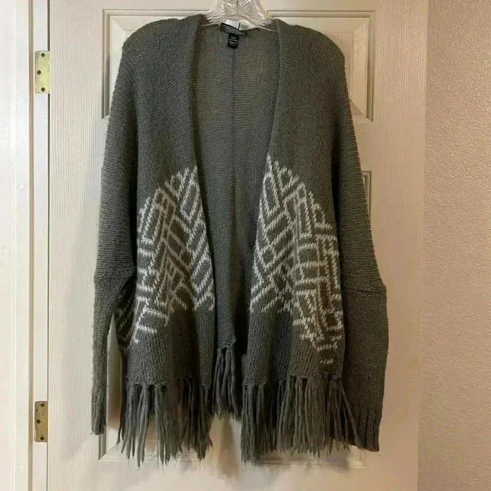 Wooden Ships Poncho Cardigan